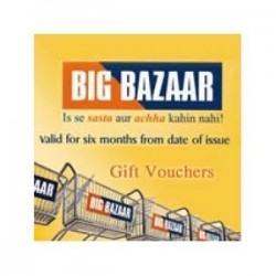 Send Big Bazaar Gift  Voucher to India Retail Shop 